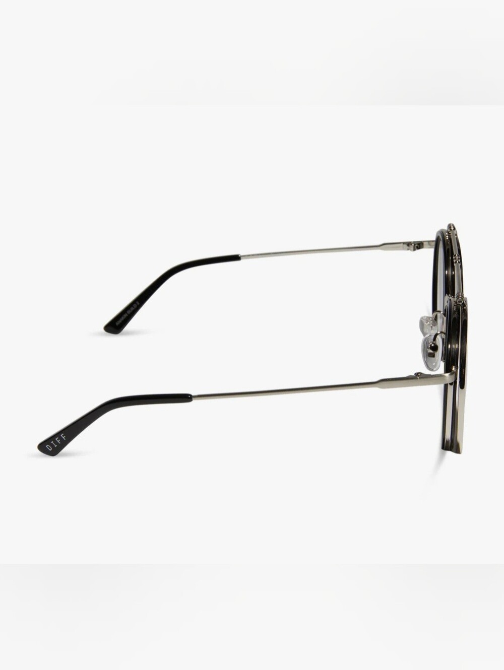 NIB! DIFF Eyewear, UNISEX, Anakin, Galactic Brushed Silver/Space Gray Lenses - Picture 7 of 15